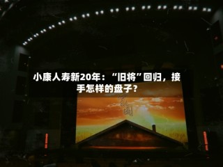 小康人寿新20年：“旧将”回归，接手怎样的盘子？