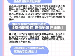 【疫情挺影响,疫情影响严重吗】