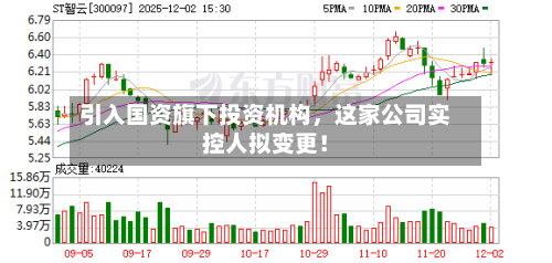 引入国资旗下投资机构	，这家公司实控人拟变更！-第2张图片