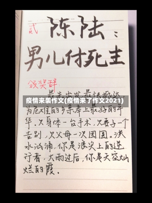 疫情来袭作文(疫情来了作文2021)-第3张图片