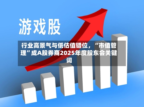 行业高景气与低估值错位，“市值管理	”成A股券商2025年度股东会关键词-第2张图片