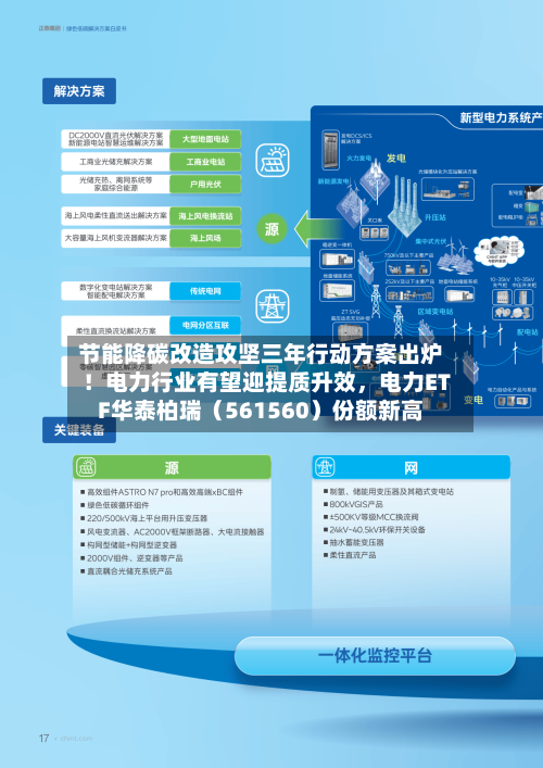 节能降碳改造攻坚三年行动方案出炉！电力行业有望迎提质升效，电力ETF华泰柏瑞（561560）份额新高-第2张图片