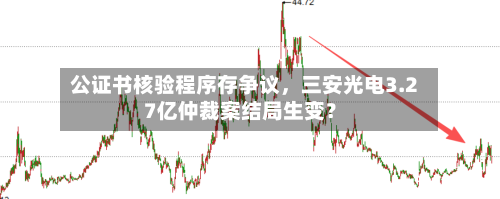 公证书核验程序存争议，三安光电3.27亿仲裁案结局生变？-第3张图片