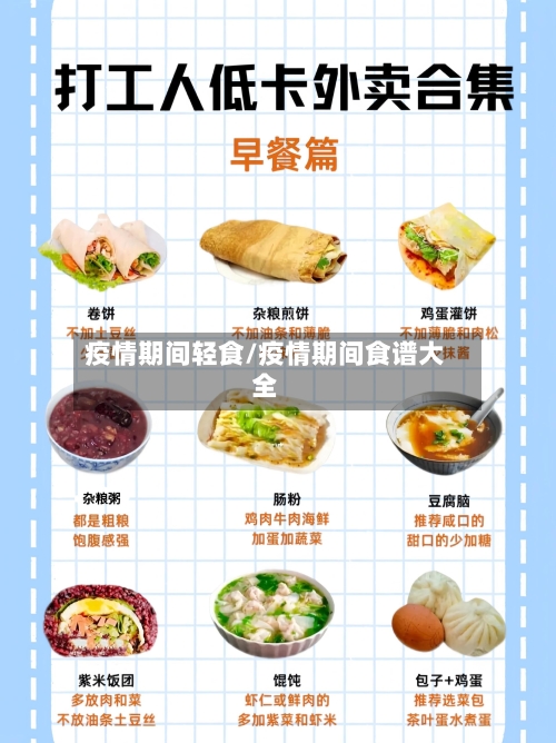 疫情期间轻食/疫情期间食谱大全-第1张图片