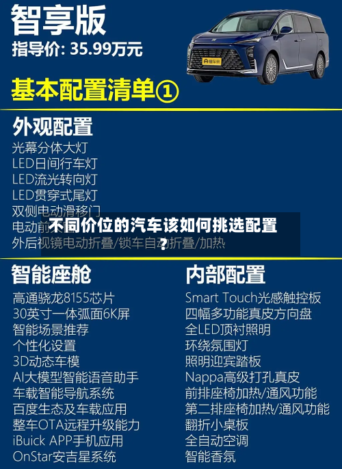 不同价位的汽车该如何挑选配置？-第1张图片